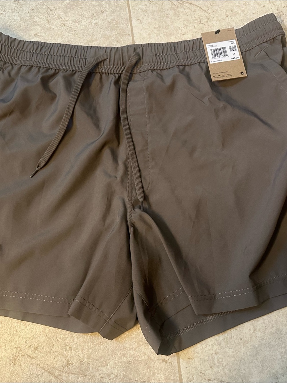 Nike Form Standard For 5” Men’s Shorts Gray Size XXL